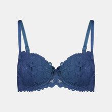 Load image into Gallery viewer, Alice Full Coverage Contour Bra - Blue Wing Teal
