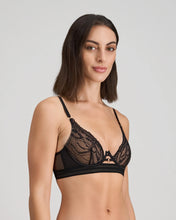 Load image into Gallery viewer, Ava Rose Underwire Bra Black
