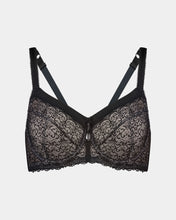 Load image into Gallery viewer, Delicate Lace Underwire Bra / Black
