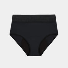 Load image into Gallery viewer, Flo Heavy Full Period Brief / BLACK
