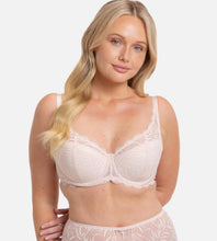 Load image into Gallery viewer, Essential Lace Balconette / Nude Pink

