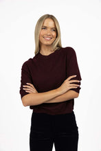 Load image into Gallery viewer, Grace Top / Merlot
