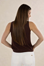 Load image into Gallery viewer, Collette Tank - Chocolate
