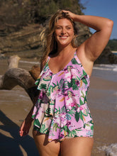 Load image into Gallery viewer, Honolulu 3 Tier Tankini
