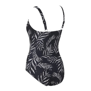 Safari Leaf Underwire Classic Back Swimsuit