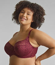 Load image into Gallery viewer, Estel Full Cup Underwired Bra - Cherry Red
