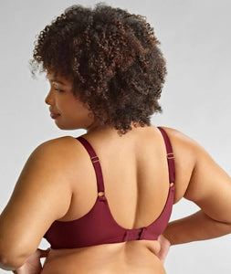 Estel Full Cup Underwired Bra - Cherry Red