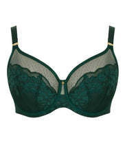 Load image into Gallery viewer, Josephine Full Cup Underwired Bra - Forest Green
