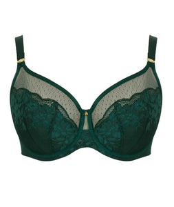 Josephine Full Cup Underwired Bra - Forest Green