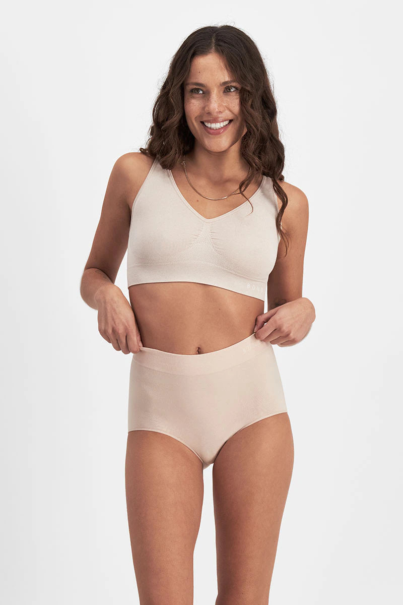 Seamless Full Brief / Base Blush