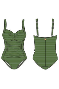 Aria Botticelli One Piece Olive