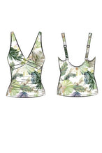 Load image into Gallery viewer, Lushara Delacroix Multifit Cup Tankini Top
