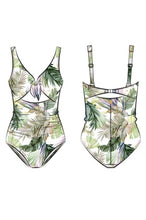 Load image into Gallery viewer, Lushara Cezanne D/DD Underwire One Piece White
