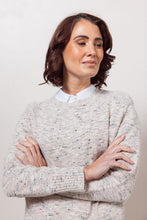 Load image into Gallery viewer, Crew Neck Sweater - Natural Speckle
