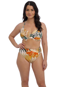 Maya Bay Warm Sunset UW Halter Bikini Top