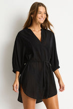 Load image into Gallery viewer, Salt Boho Shirt Black
