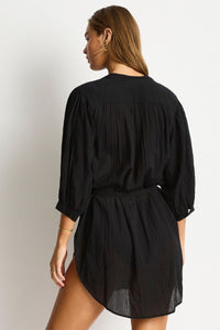 Salt Boho Shirt Black