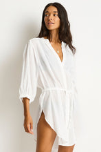 Load image into Gallery viewer, Salt Boho Shirt White
