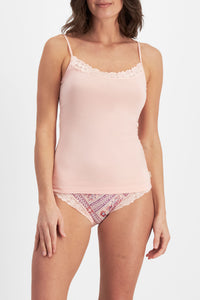 Parisienne® Classic Bamboo Cami /  Melting Blush