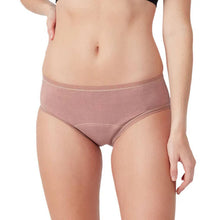 Load image into Gallery viewer, Period Cotton Bikini Brief / Mocha

