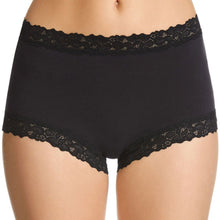 Load image into Gallery viewer, Parisienne Cotton Full Brief / Black
