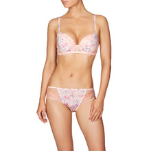 Load image into Gallery viewer, Lace Amour Print Balconette Bra
