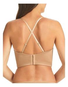Refined 4 Way Convertible U Plunge Strapless Bustier Nude