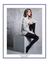 Load image into Gallery viewer, Levante Fine Wool Tights / Nero
