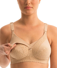 Load image into Gallery viewer, Lace Maternity Bra - Nude
