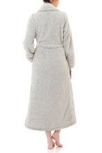 Load image into Gallery viewer, Long length Wrap Gown / Silver Marle
