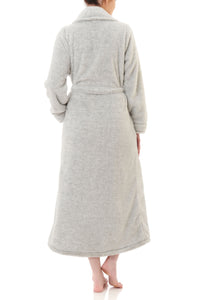 Long length Wrap Gown / Silver Marle