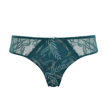 Load image into Gallery viewer, Jasmine Brazilian Brief - Teal Botanical
