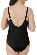 Load image into Gallery viewer, Faro One-Piece Swimsuit - black/white
