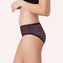 Load image into Gallery viewer, Period Cotton Bikini Brief / LEOPARD MOCHA
