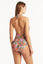 Load image into Gallery viewer, Parkland Keyhole Halter One Piece
