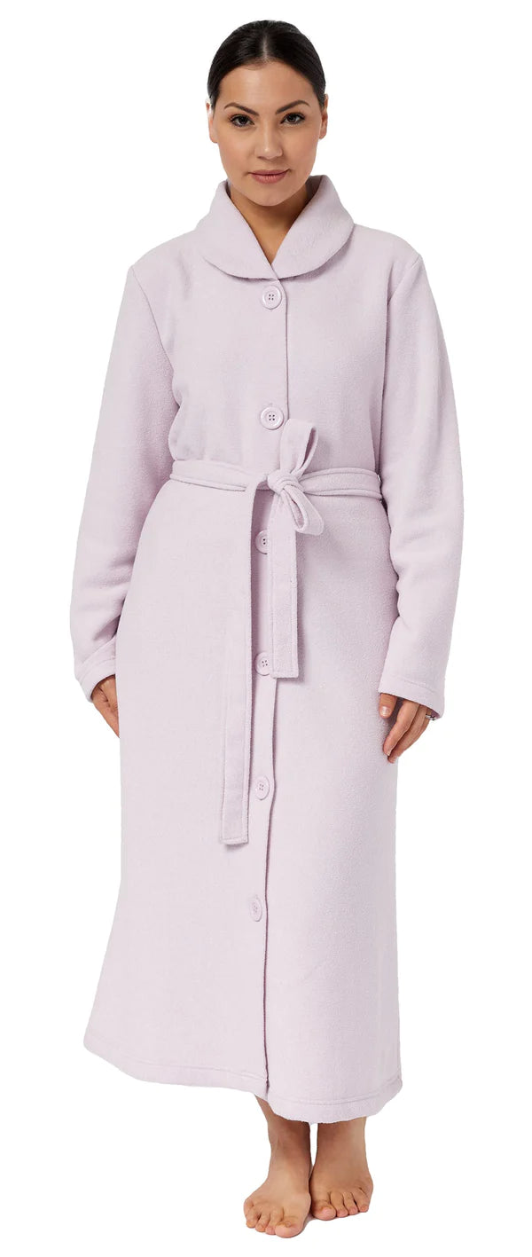 Knit Terry Robe / Lilac
