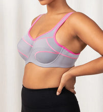 Load image into Gallery viewer, TRIACTION PERFORMANCE SPORTS BRA / Quicksilver
