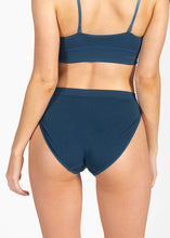 Load image into Gallery viewer, Nat V Basics - Callie Brief Natural Hip Bikini / In the Navy
