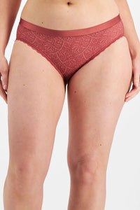 Barely There Lace Bikini / Copper Rouge