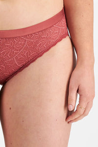 Barely There Lace Bikini / Copper Rouge