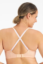 Load image into Gallery viewer, Full Support Non-Padded Sports Bra / Peach 7990
