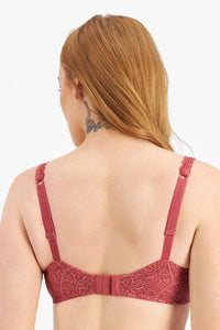 Barely There Lace Contour Bra / Copper Rouge