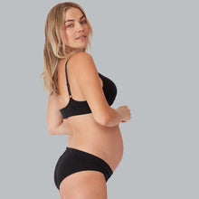 Load image into Gallery viewer, Bamboo Maternity Crop / Charcoal
