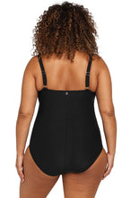 Load image into Gallery viewer, Hues Raphael E/F Underwire One Piece - BLACK
