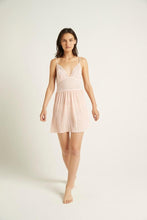 Load image into Gallery viewer, Isabella Pleated Chemise / Cloud Pink
