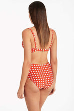 Load image into Gallery viewer, Le Damier Orange High Waist Pant
