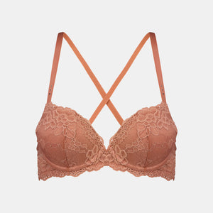 My Fit Lace 200% Boost Push Up Plunge Bra