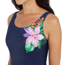 Load image into Gallery viewer, Adjustable Scoopback One Piece - Orchid Daze
