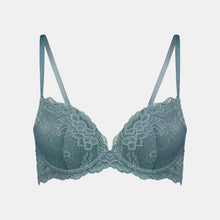Load image into Gallery viewer, My Fit Lace 200% Boost Plunge Bra / Sage
