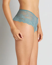 Load image into Gallery viewer, My Fit Lace Brazilian Brief / Sage
